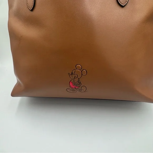 Disney x Coach City Tote Color: Saddle Brown - Picture 5 of 13